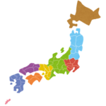 日本国内47都道府県訪問履歴